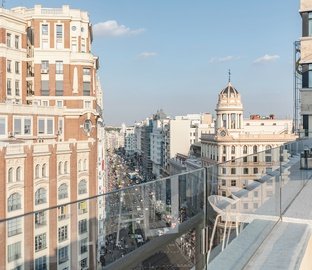 Terraza  Vincci Capitol Madrid