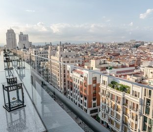 Terraza  Vincci Capitol Madrid
