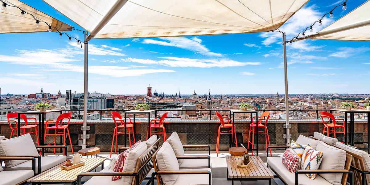 Rooftop Capitol Vincci Capitol 4* Madrid Rooftop Capitol Vincci Capitol 4* Madrid