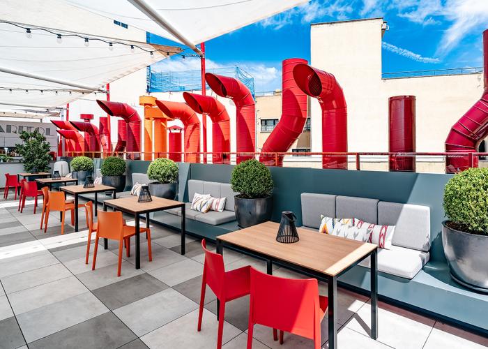 Rooftop Terrace (7th floor) Vincci Capitol 4* Madrid Rooftop Terrace (7th floor) Vincci Capitol 4* Madrid